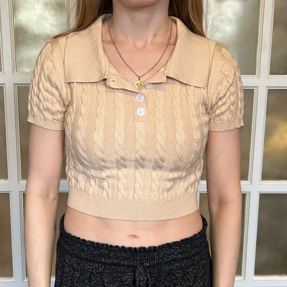 Knit Crop Top